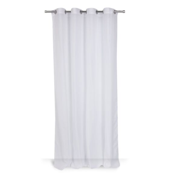 Voilage 140x280cm Pepita Blanc