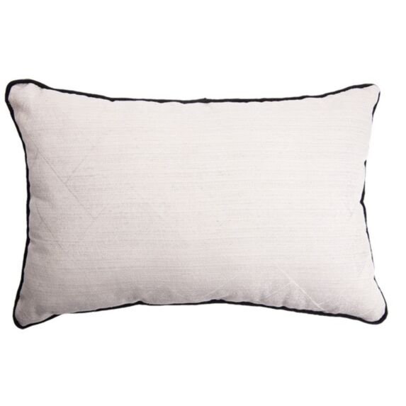 Coussin 40x60cm Déhoussable Alceo beige