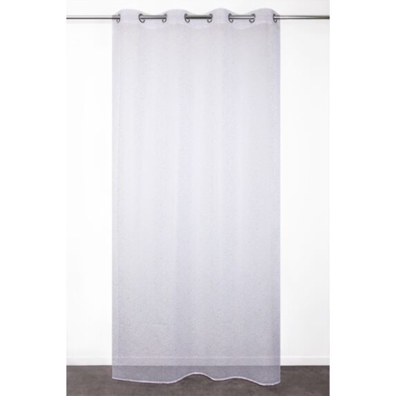 Voilage 140x240cm Pearl Blanc Gold