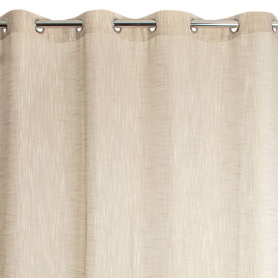 Voilage Isidore Taupe Or 140x240cm