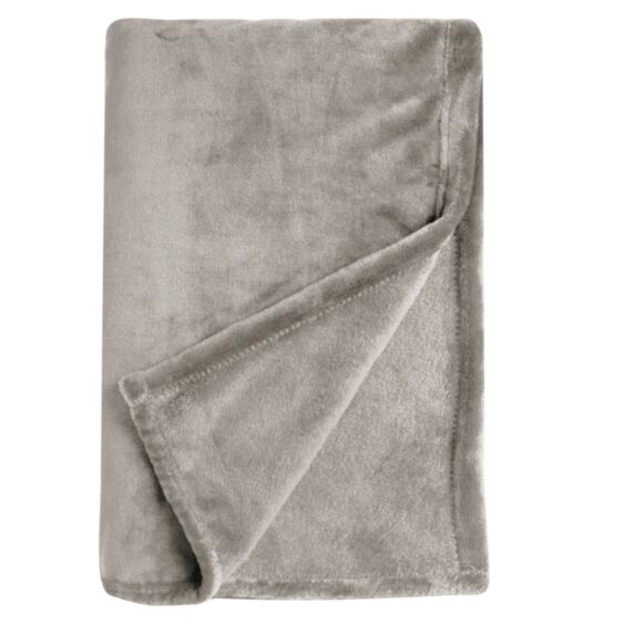 Plaid Oggya 120x180cm taupe - JBY CREATION