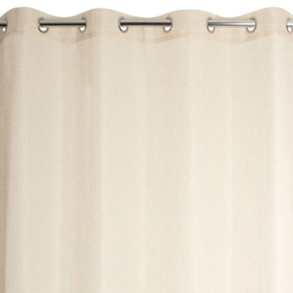 Voilage Mae 140x240cm Naturel/Blanc