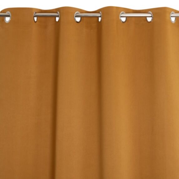 Rideau occultant 135x240cm Must jaune - JBY CREATION