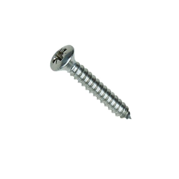30 vis tôle tête fraisée bombée acier zingué 4,2x16 - INVENTIV