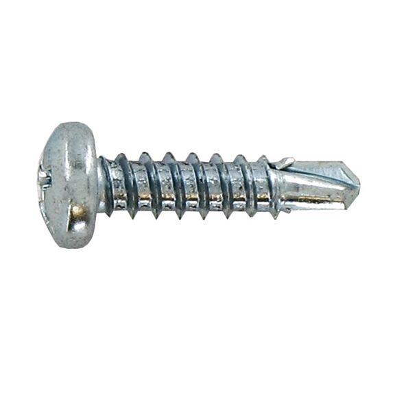 25 vis tôle autoperceuses acier zingué 4,2x19 - INVENTIV