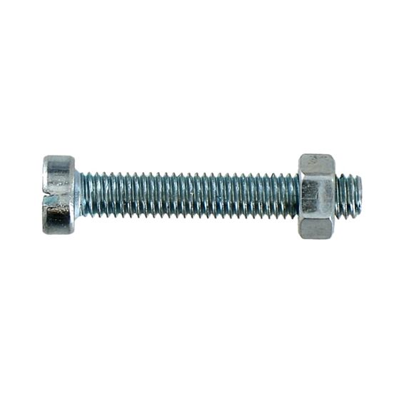 20 boulons tête cylindrique acier zingué 3x20 - INVENTIV