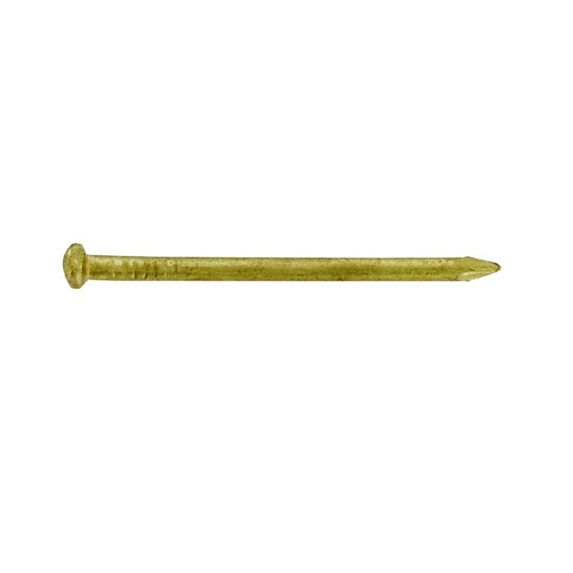 40g pointes tête ronde laiton 1,5x14 - INVENTIV
