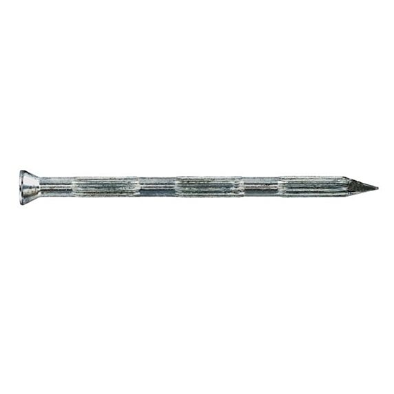 50g pointes béton tête fraisée striée 3,4x70 - INVENTIV