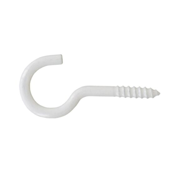 Crochets à visser x10 plastique 3,5x20 - INVENTIV