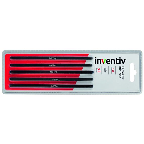 Lames métal pour mini scie - INVENTIV