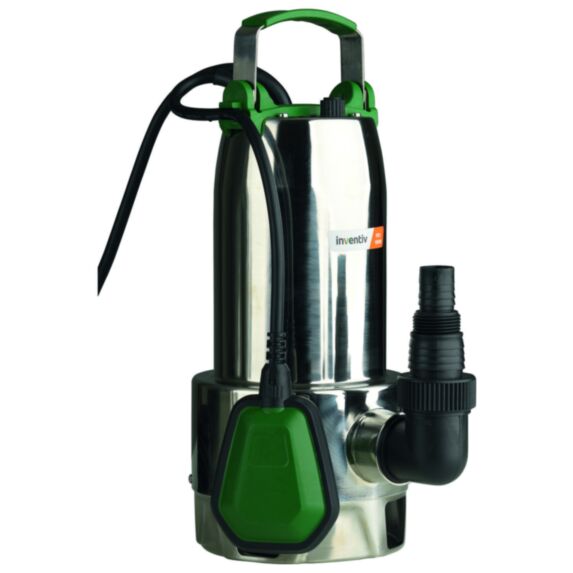Pompe d'évacuation eaux chargées 1000W - INVENTIV