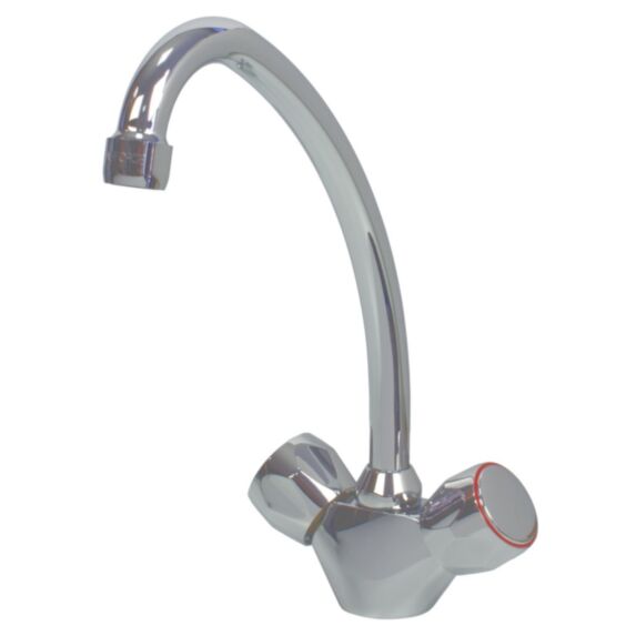 Mélangeur évier chromé 27cm - INVENTIV