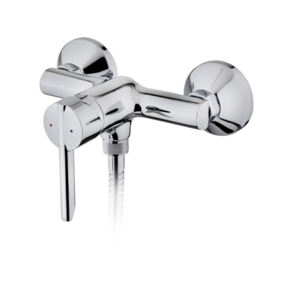 Mitigeur douche mural chromé - INVENTIV