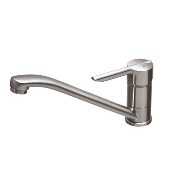 Mitigeur évier Kem façon inox NF - INVENTIV