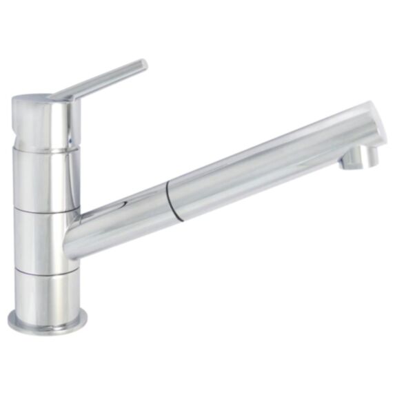 Mitigeur évier à douchette Taza NF chromé - INVENTIV