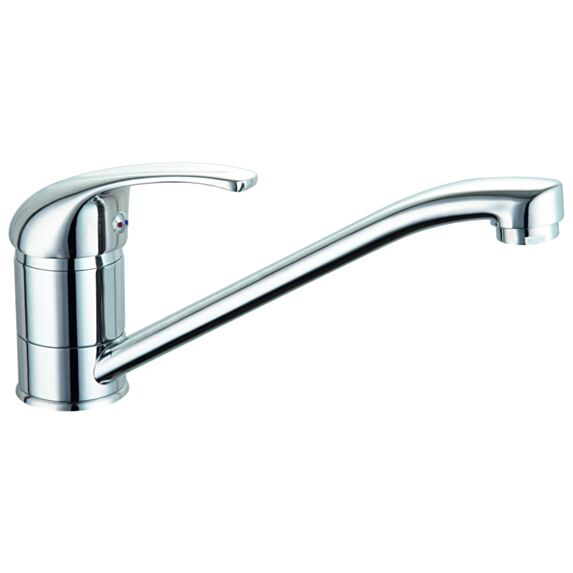 Mitigeur évier cartouche céramique Largs chromé - INVENTIV