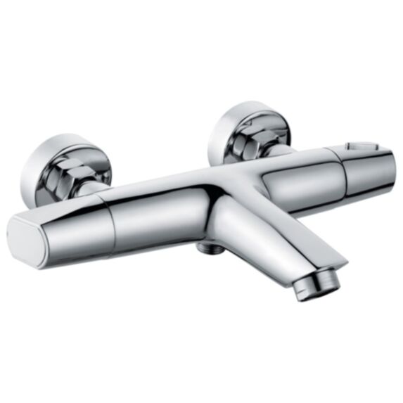 Mitigeur thermostatique bain/douche Alloa chromé - INVENTIV