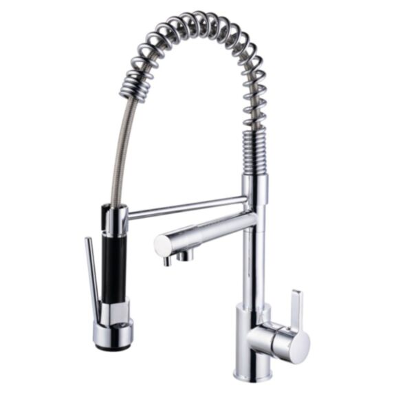 Mitigeur évier à douchette Calvi chromé - INVENTIV