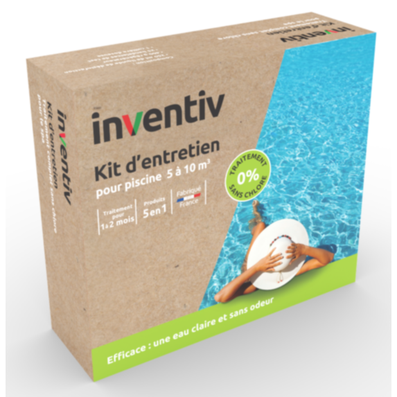 Coffret Entretien Spa sans chlore - INVENTIV
