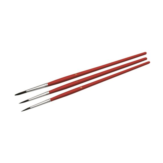 Pinceaux de Finition Taille 4, 6 & 8 mm - INVENTIV