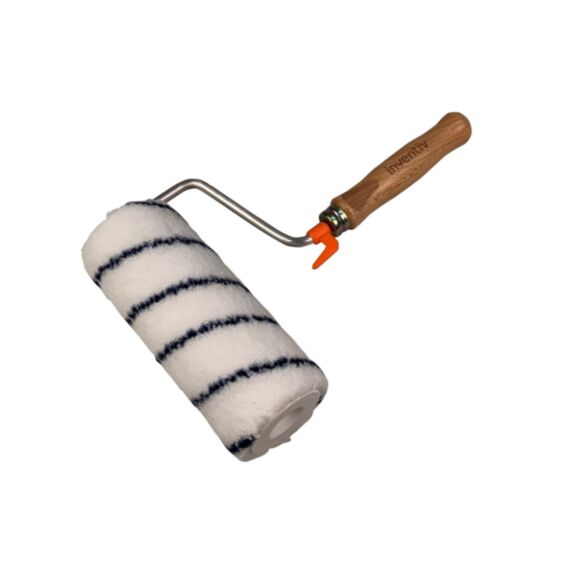 Rouleau à peinture m/p pro en fibres polyester tissées 12mm - INVENTIV
