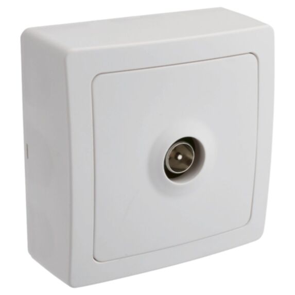 Prise Télévision Renov'Line Blanc - INVENTIV'