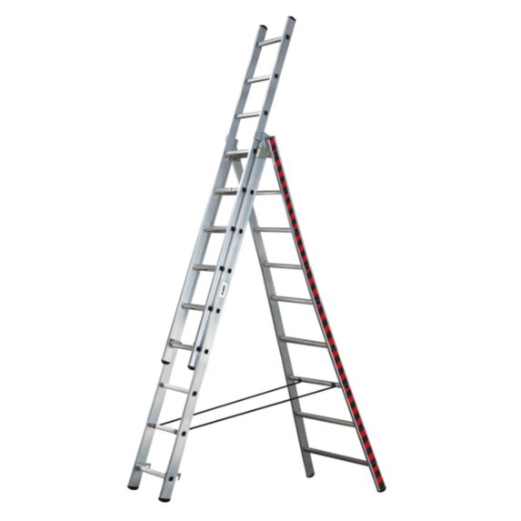 Echelle transformable base évasée 3x9 - 2m56/5m92 - Inventiv