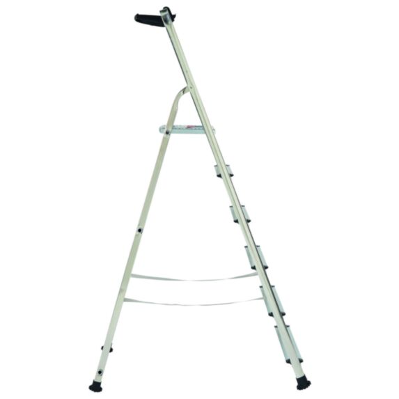 Escabeau 6 marches alu Accès à 3,19m - INVENTIV