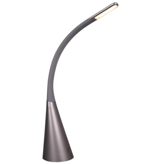Lampe de bureau LED Flex 4W 360lm Gris - INVENTIV