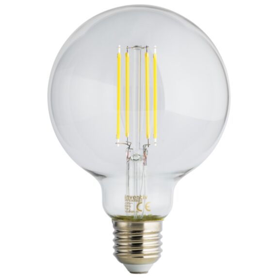 Ampoule Retroled transparent E27 806lm 7W blanc neutre - INVENTIV