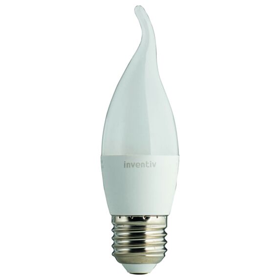 Ampoule led bougie E27 470lm 9W Ton chaud - INVENTIV