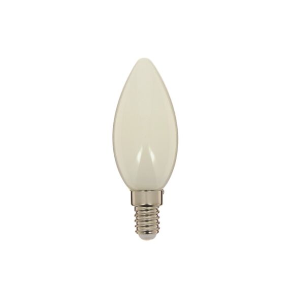Ampoule Retroled flamme opaque E14 470lm 5W blanc chaud - INVENTIV