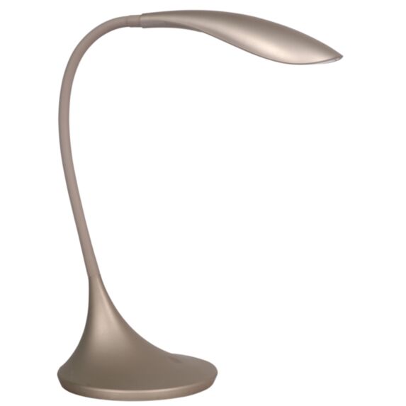 Lampe de bureau Cobra champagne LED 4,5W 400lm - INVENTIV
