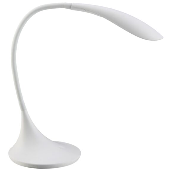 Lampe de bureau Cobra blanc LED 4,5W 400lm - INVENTIV