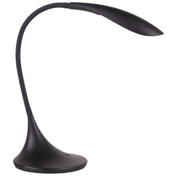 Lampe de bureau Cobra noir LED 4,5W 400lm - INVENTIV