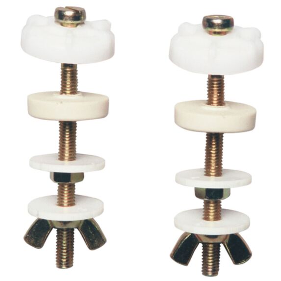 Jeu de vis de fixation cuvette / réservoir - INVENTIV