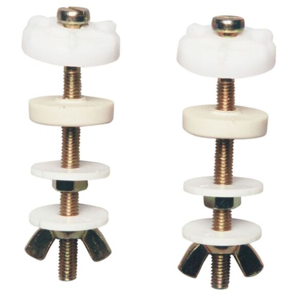 Jeu de vis de fixation cuvette / réservoir - INVENTIV