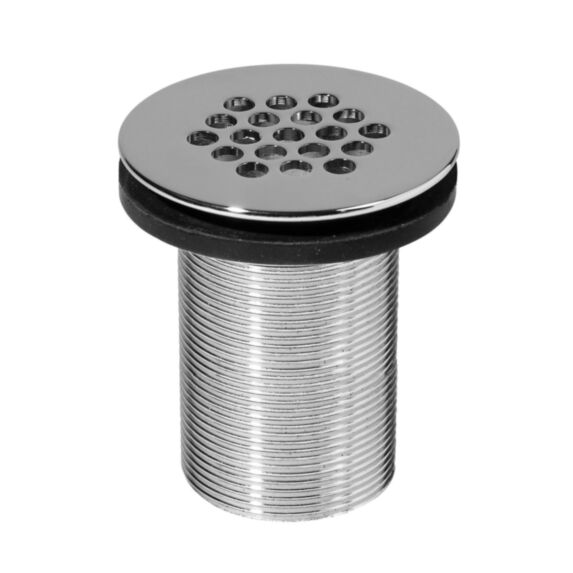 Bonde de lavabo design écoulement libre en laiton chromé 75 mm - INVENTIV