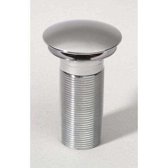 Bonde de lavabo design écoulement libre en laiton chromé 100 mm - INVENTIV