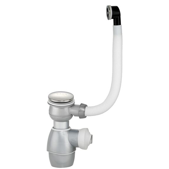 Ensemble bonde et siphon avec trop-plein pour lavabo - INVENTIV
