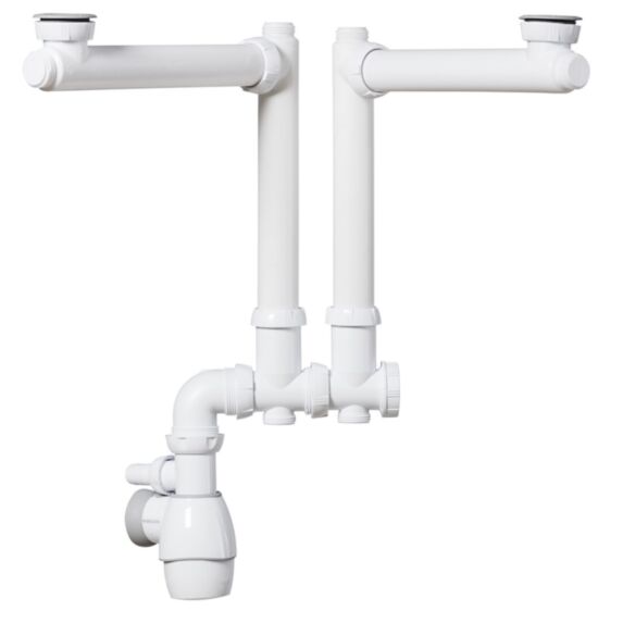 Siphon universel tout-en-un double déporté - INVENTIV