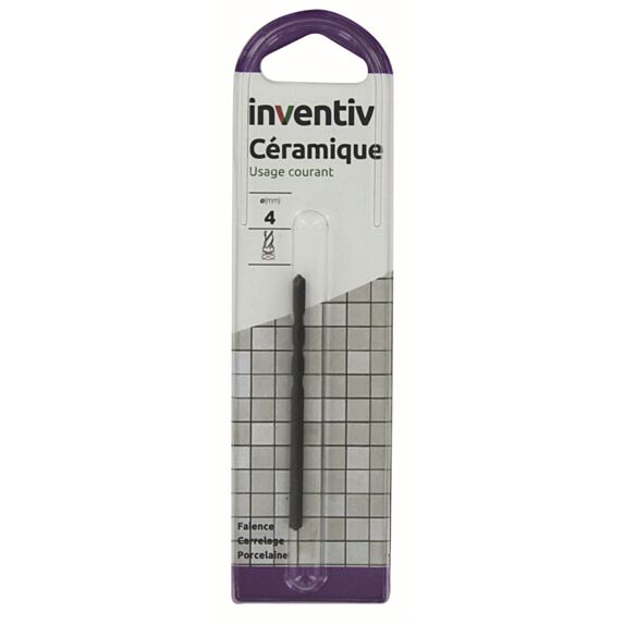 Foret céramique Ø4 mm - INVENTIV