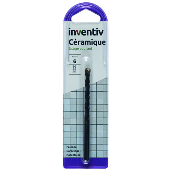 Foret céramique Ø6 mm - INVENTIV