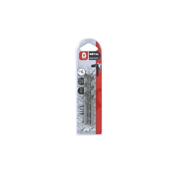 Foret métal Ø6,5 mm - INVENTIV