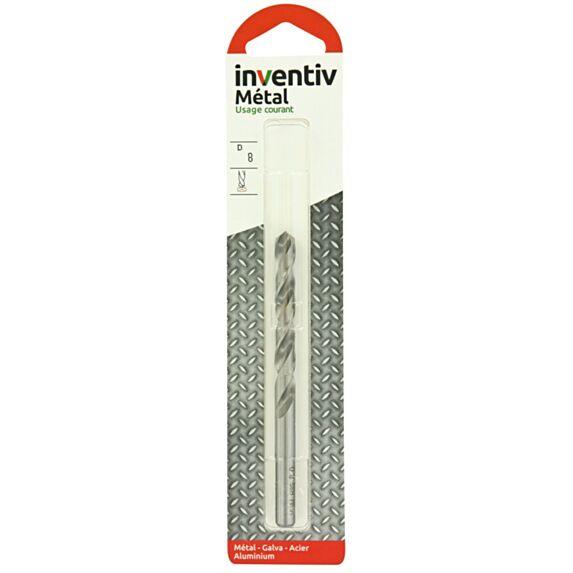 Foret métal Ø8 mm - INVENTIV