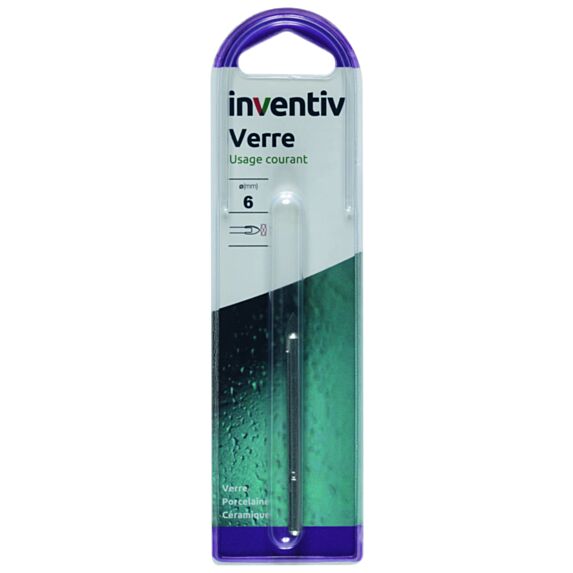 Foret verre Ø6 mm - INVENTIV