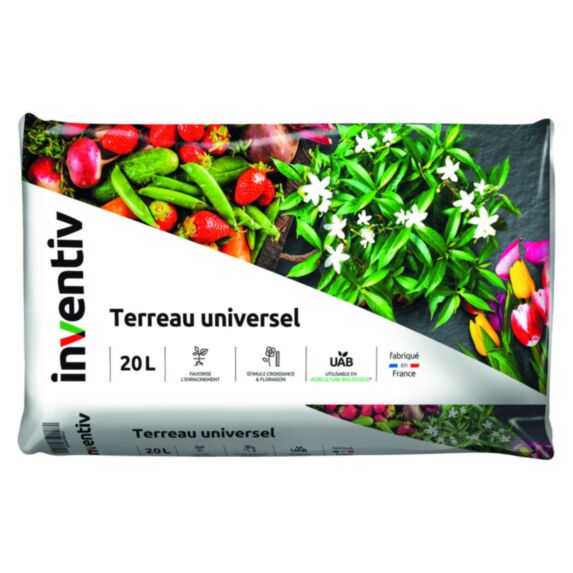 Terreau universel 20L - INVENTIV