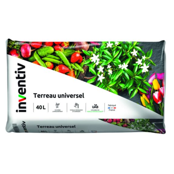 Terreau universel 40L - INVENTIV