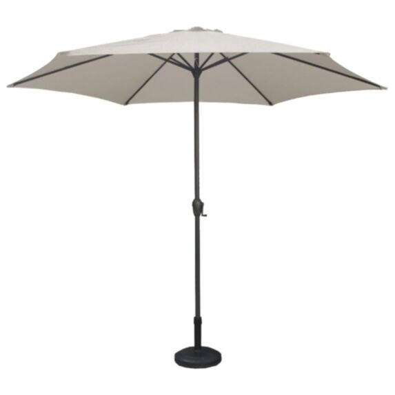 Parasol Chypre III Ø3m Ecru - INVENTIV