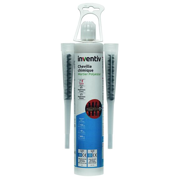 Cartouche de scellement chimique polyester 300ml – INVENTIV